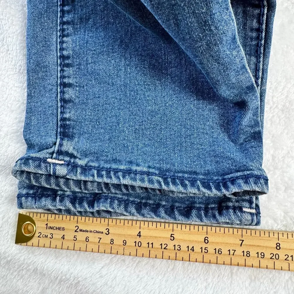 True Religion Geno Relaxed Slim Flap Pocket Jeans Men’s 40 Blue Stretch Denim